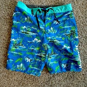 Boys Hurley swim trunks size 14